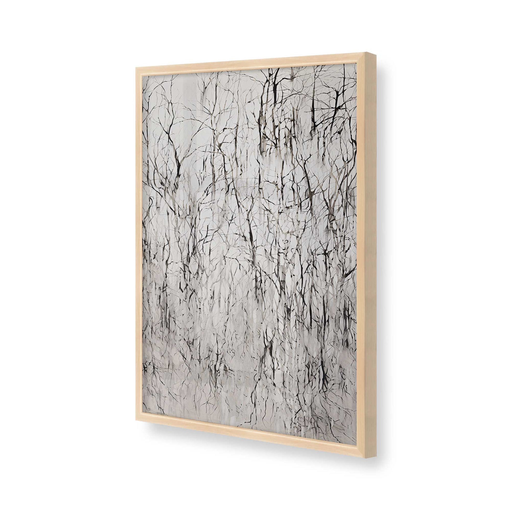 [Color:Raw Maple], Picture of art in a Raw Maple frame of the corner