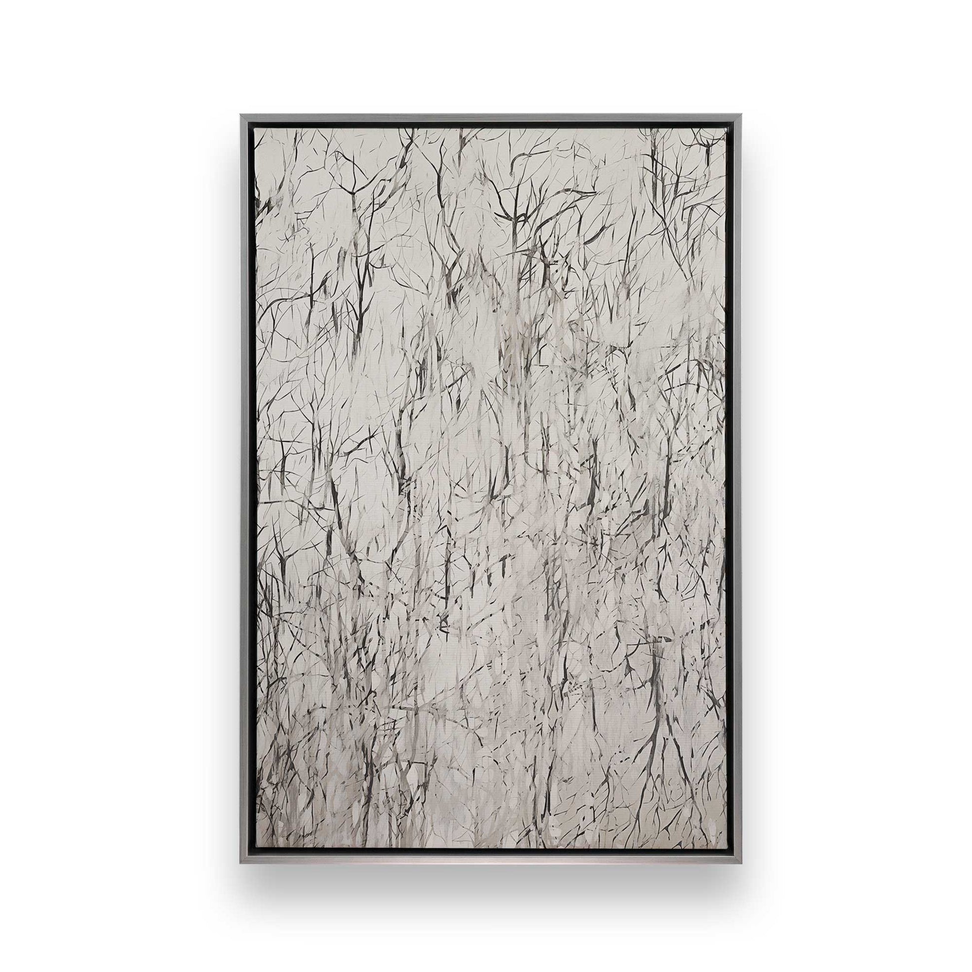 [Color:Opaque White], Picture of art in a White frame