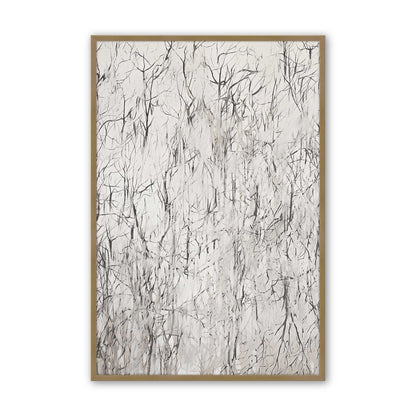 [Color:Brushed Gold], Picture of art in a Brushed Gold frame