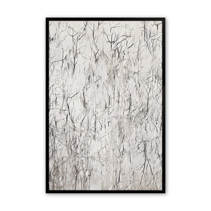 [Color:Satin Black], Picture of art in a Satin Black frame