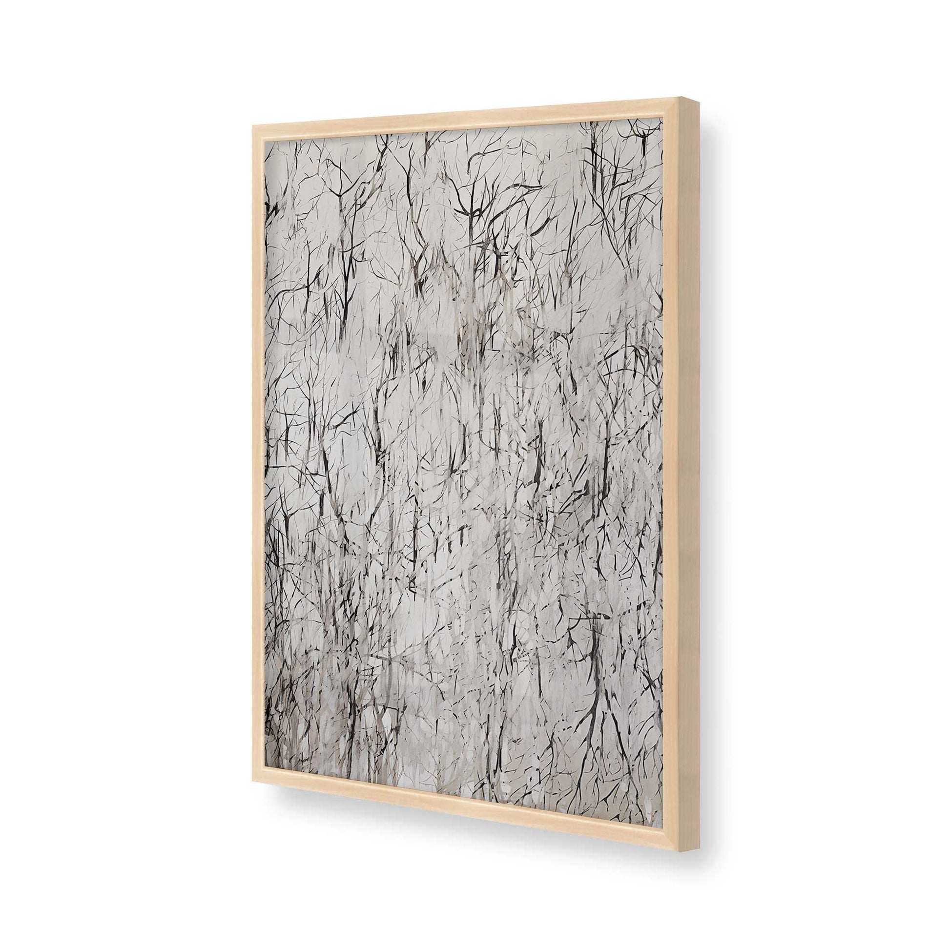 [Color:Raw Maple], Picture of art in a Raw Maple frame of the corner