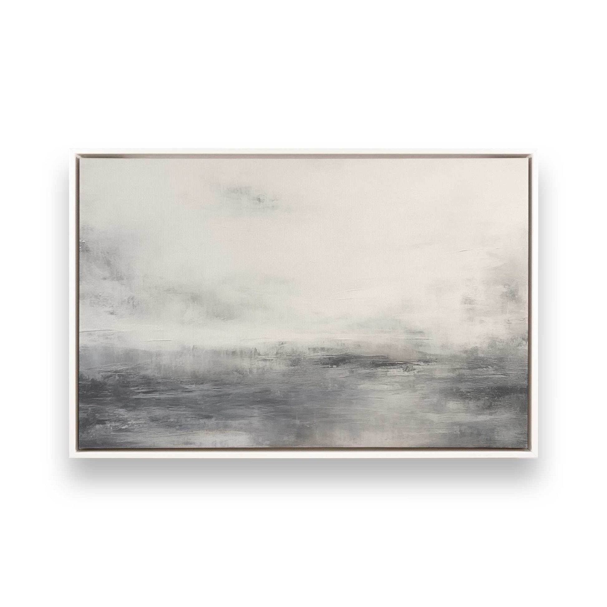 [Color:Opaque White], Picture of art in a White frame