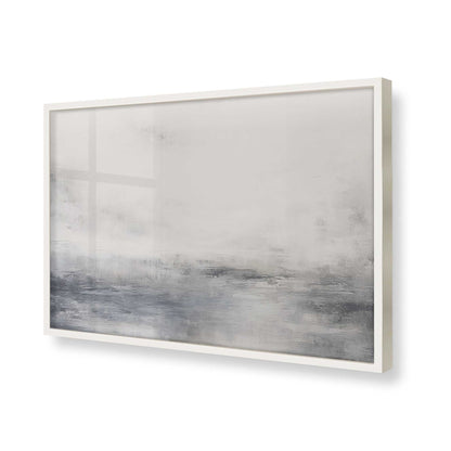 [Color:Opaque White], Picture of art in a Opaque White frame of the corner