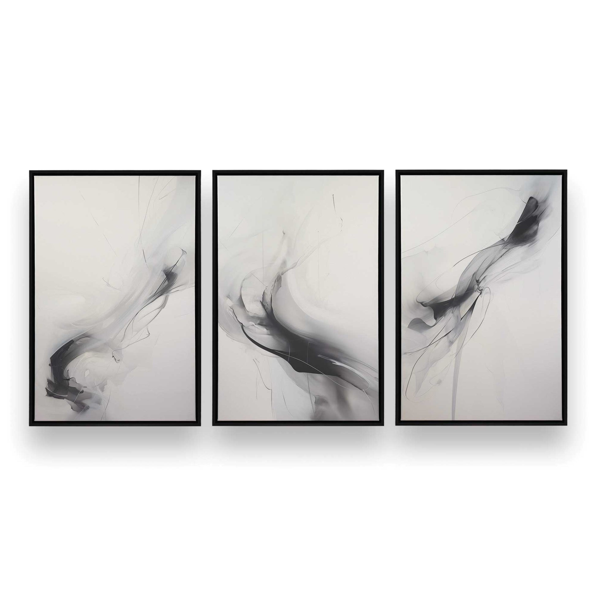 [Color:Satin Black], Picture of art in a Satin Black frame