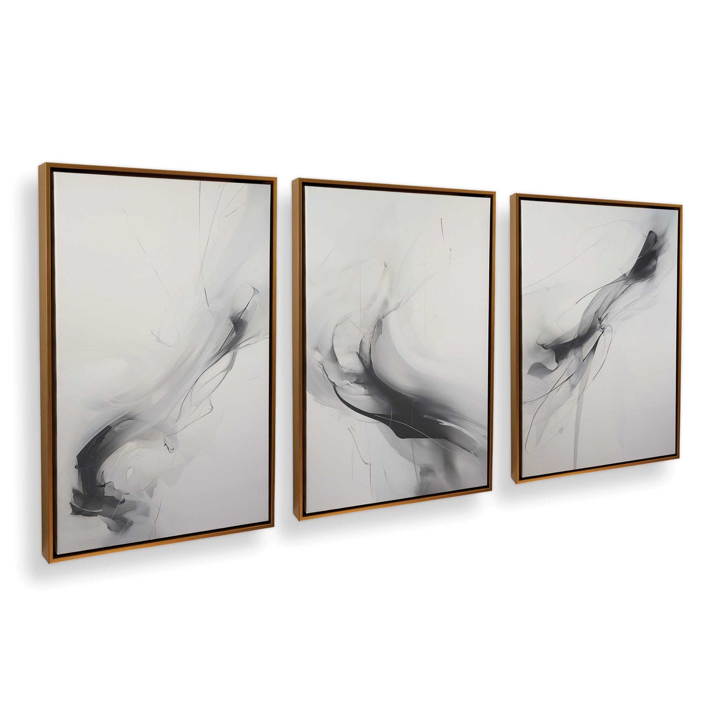 [Color:Polished Chrome], Picture of art in a Polished Chrome frame at an angle