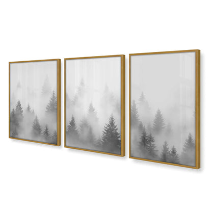 [Color:Polished Gold], Picture of art in a Polished Gold frame at an angle