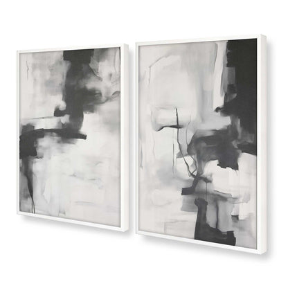 [Color:Opaque White], Picture of art in a Opaque White frame at an angle