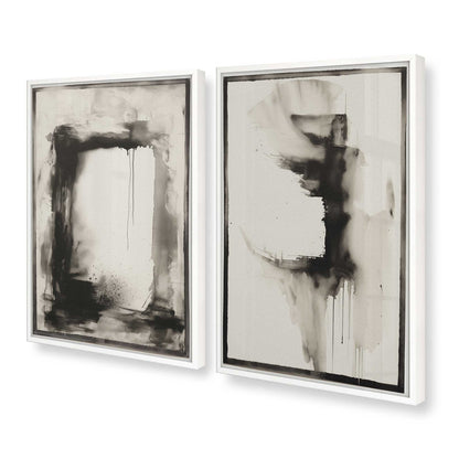 [Color:Opaque White], Picture of art in a Opaque White frame at an angle