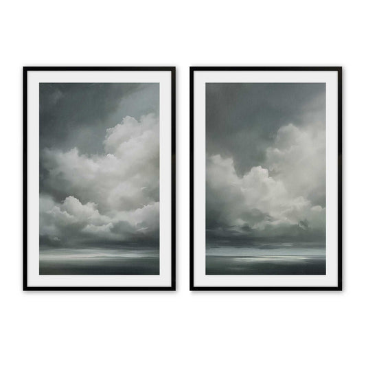 [Color:Satin Black], Picture of art in a Satin Black frame