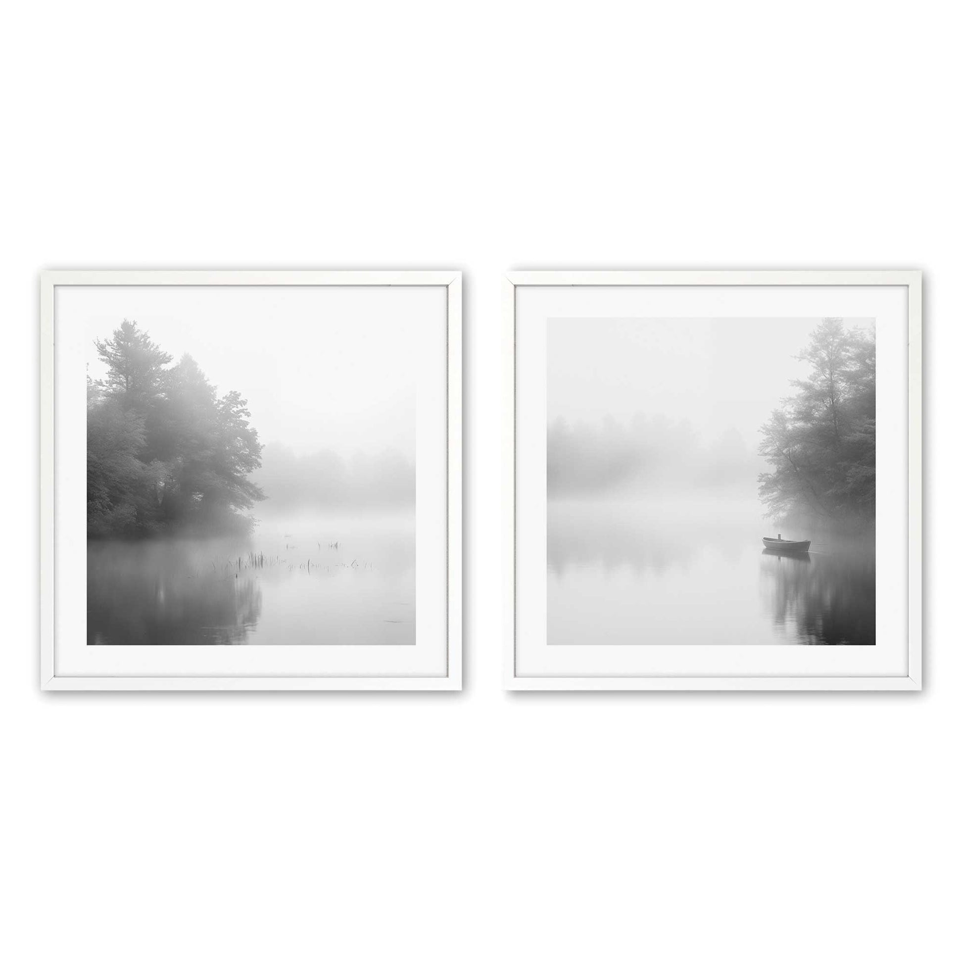 [Color:Opaque White], Picture of art in a Opaque White frame