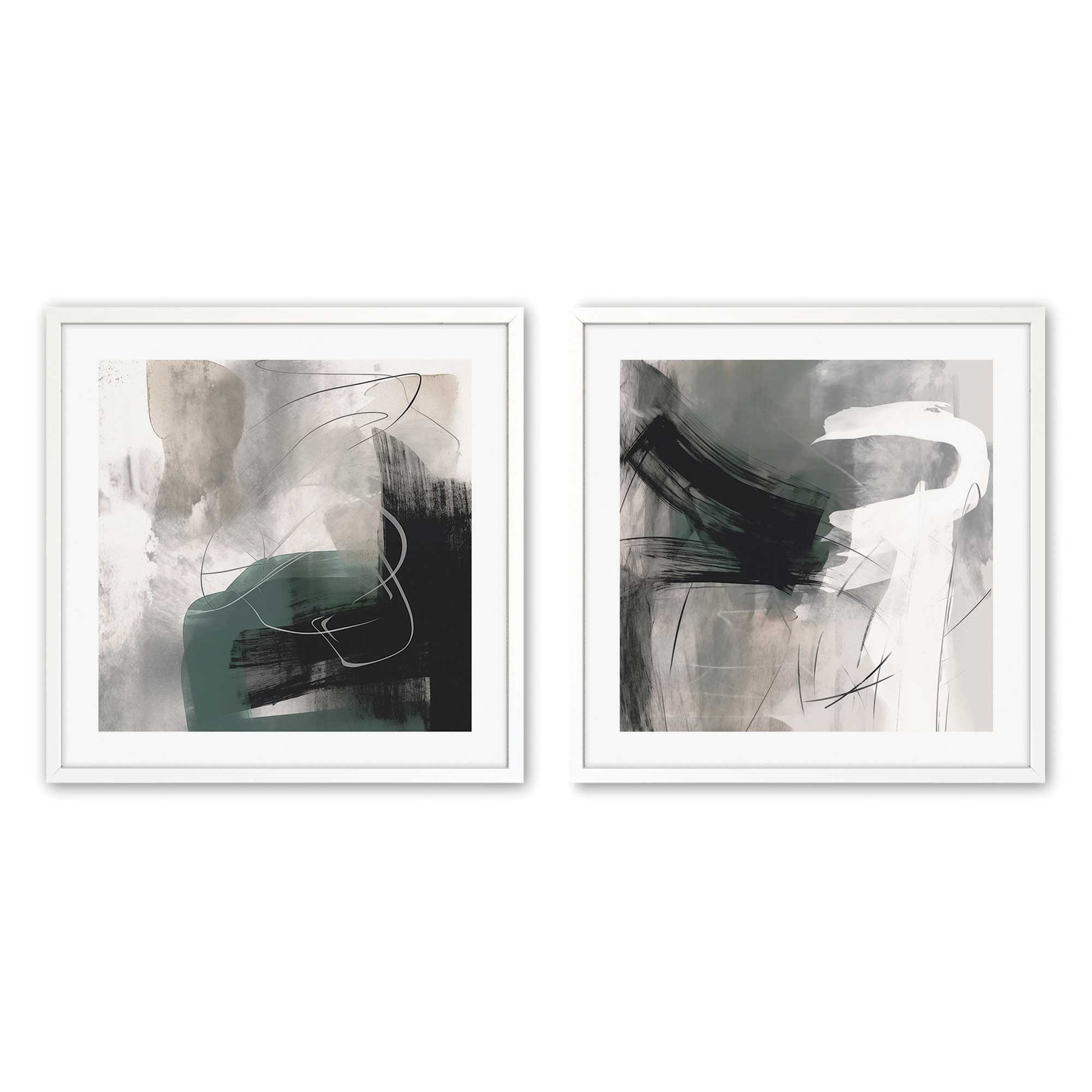 [Color:Opaque White], Picture of art in a Opaque White frame