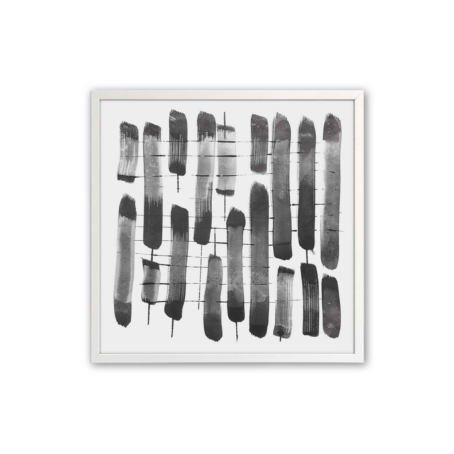 [Color:Opaque White], Picture of art in a Opaque White frame