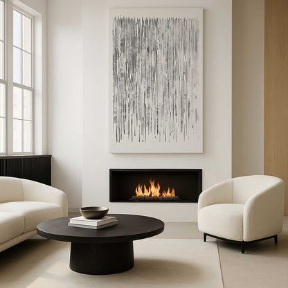 [Color:Stretched Canvas], Picture of art in a room