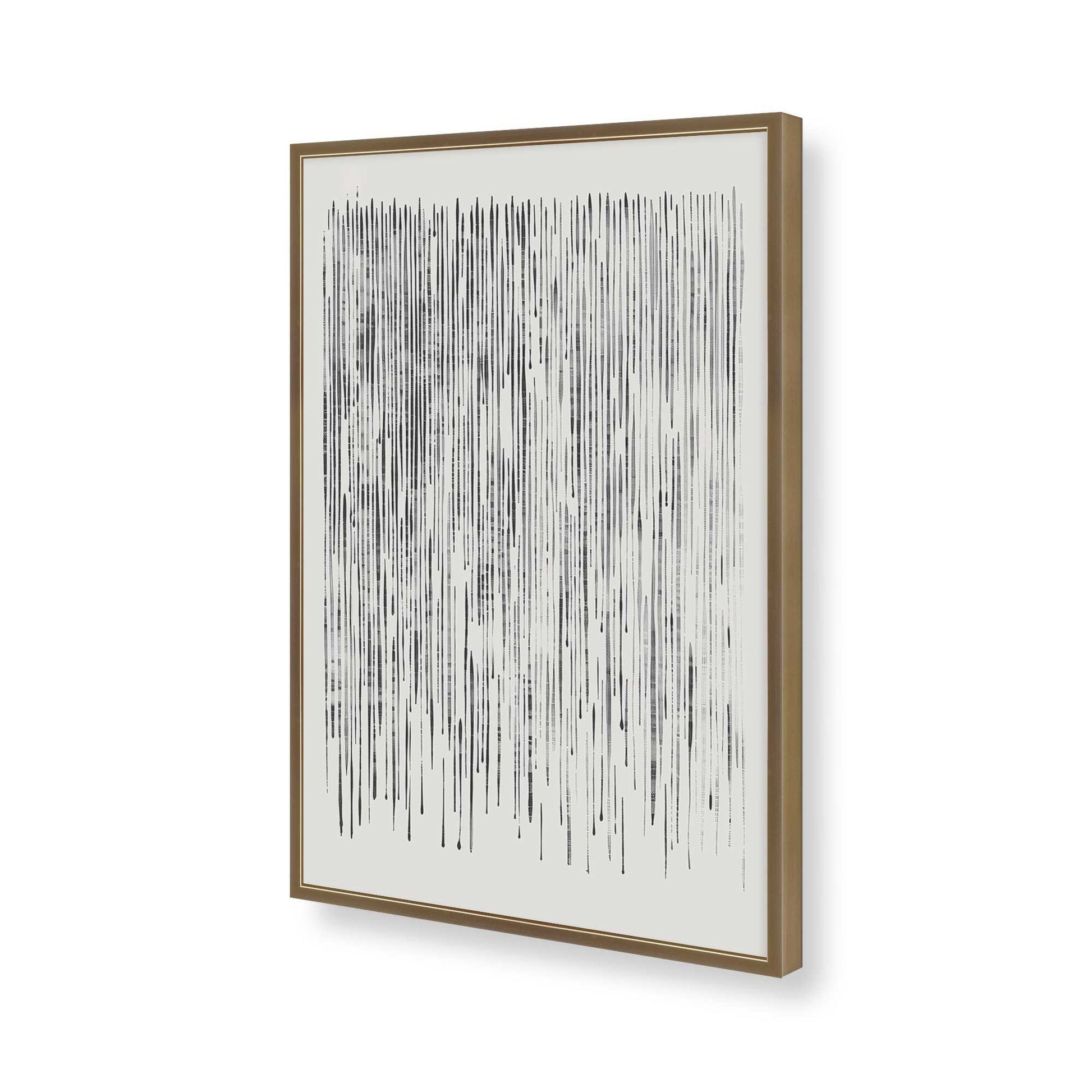 [Color:Brushed Gold], Picture of art in a Brushed Gold frame of the corner