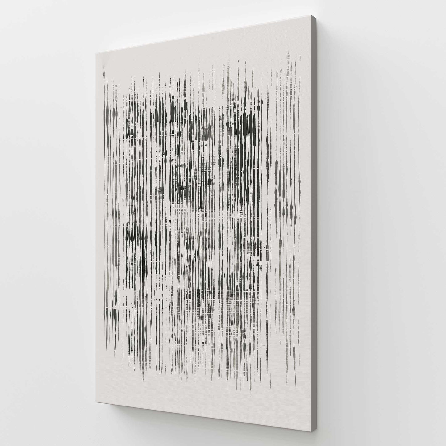 [Color:Stretched Canvas], Picture of art at an angle
