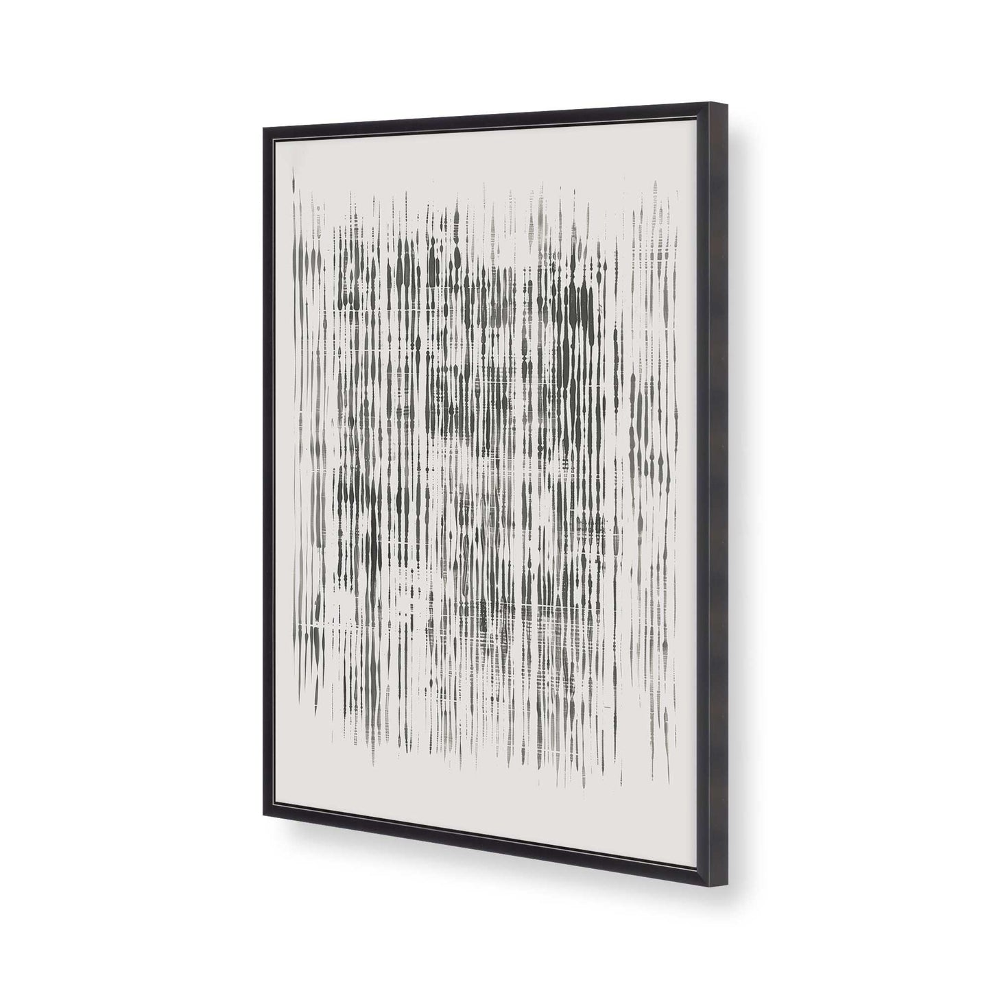 [Color:Weathered Zinc], Picture of art in a Weathered Zinc frame of the corner