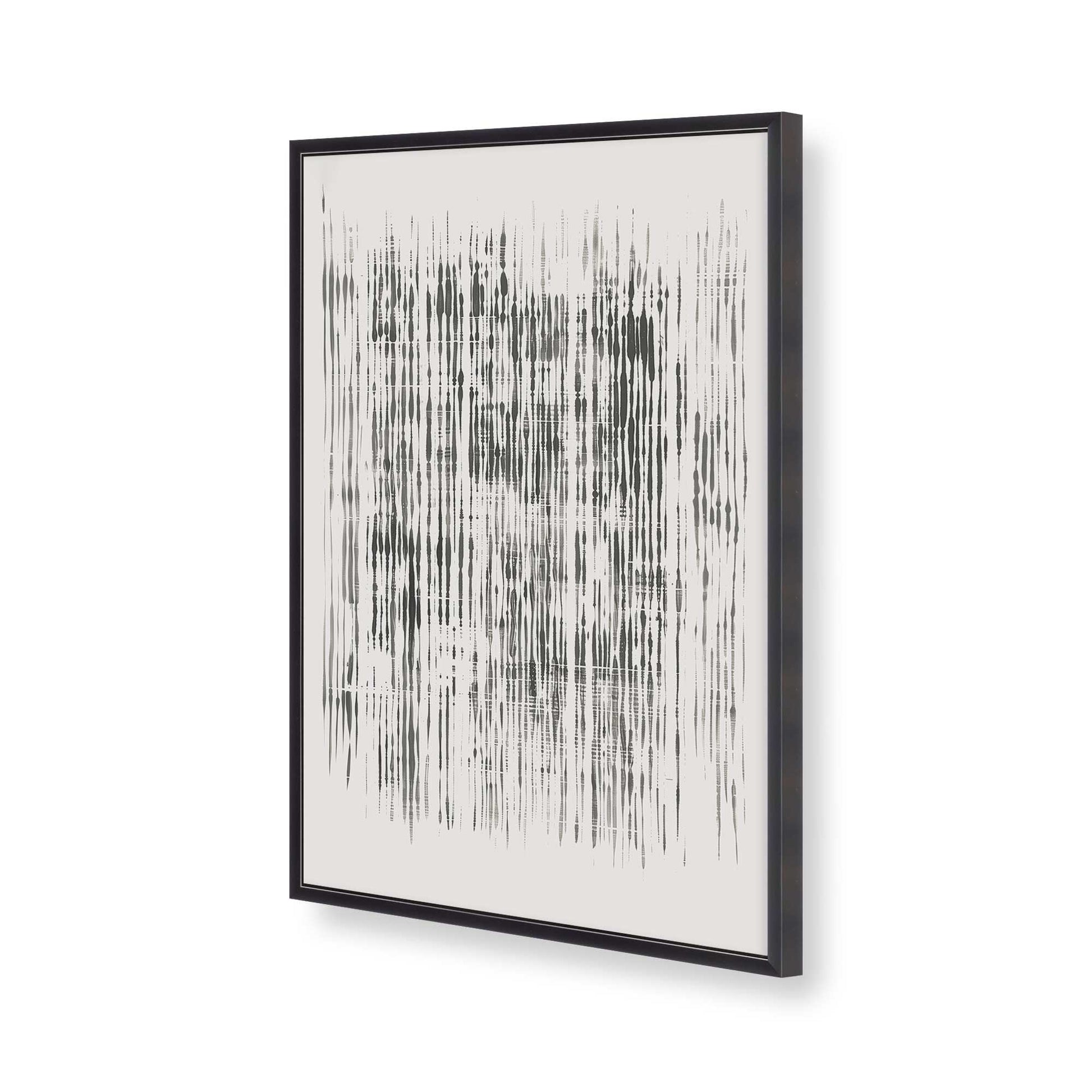 [Color:Weathered Zinc], Picture of art in a Weathered Zinc frame of the corner