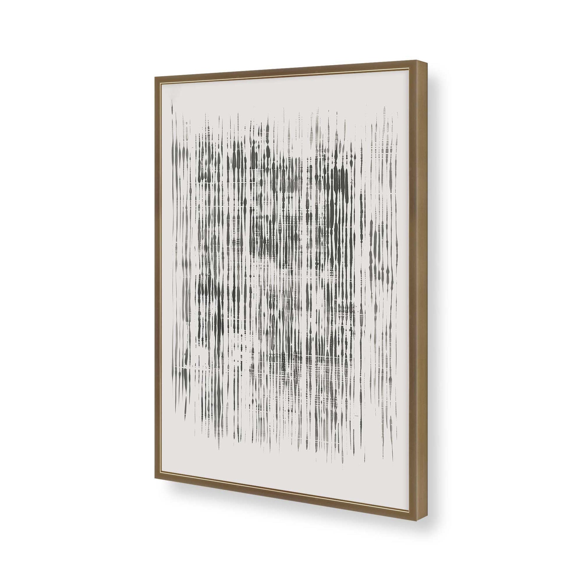 [Color:Brushed Gold], Picture of art in a Brushed Gold frame of the corner