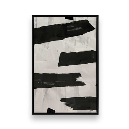 [Color:Satin Black], Picture of art in a Satin Black frame