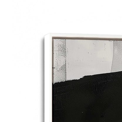 [Color:Opaque White], Picture of art in a White frame at an angle