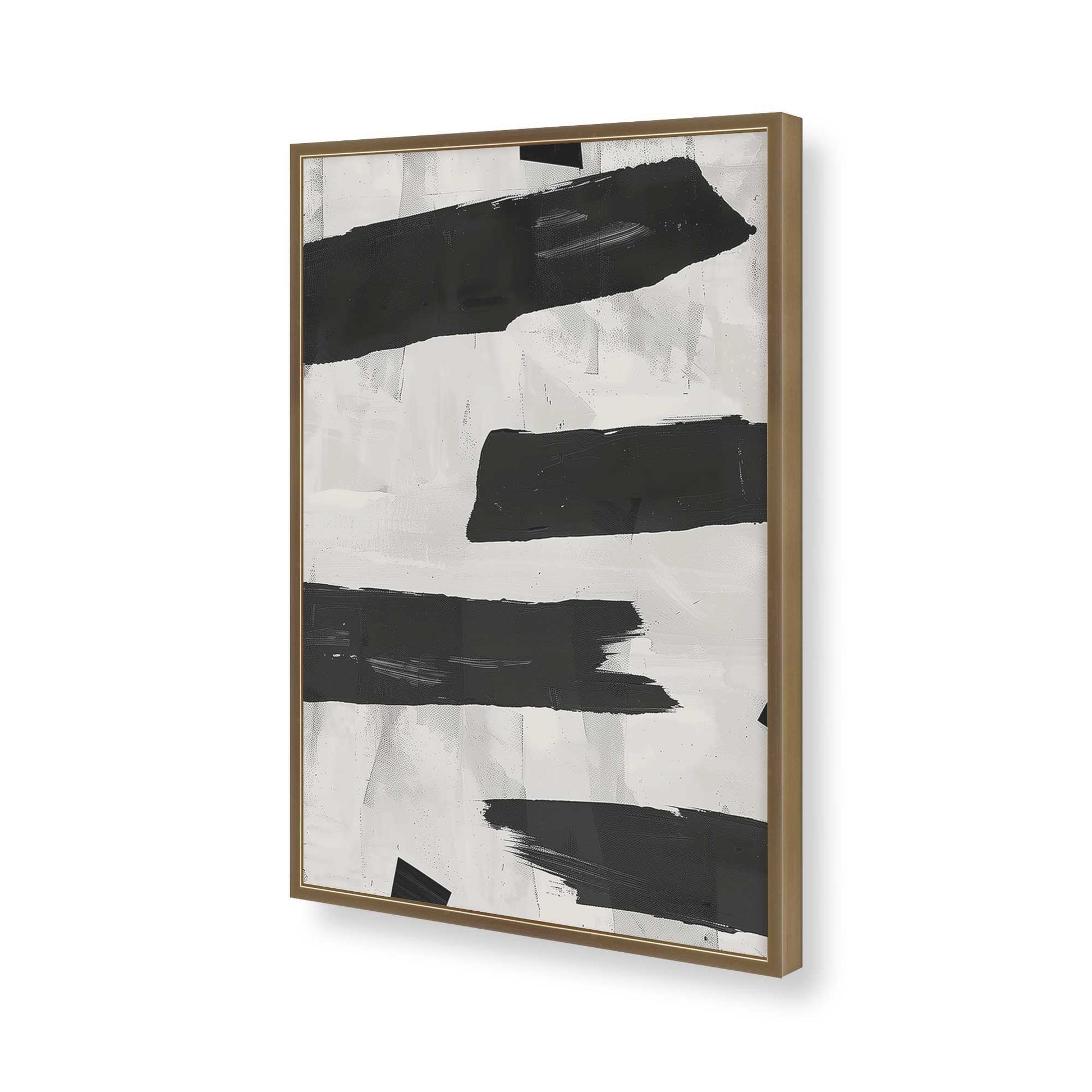 [Color:Brushed Gold], Picture of art in a Brushed Gold frame of the corner
