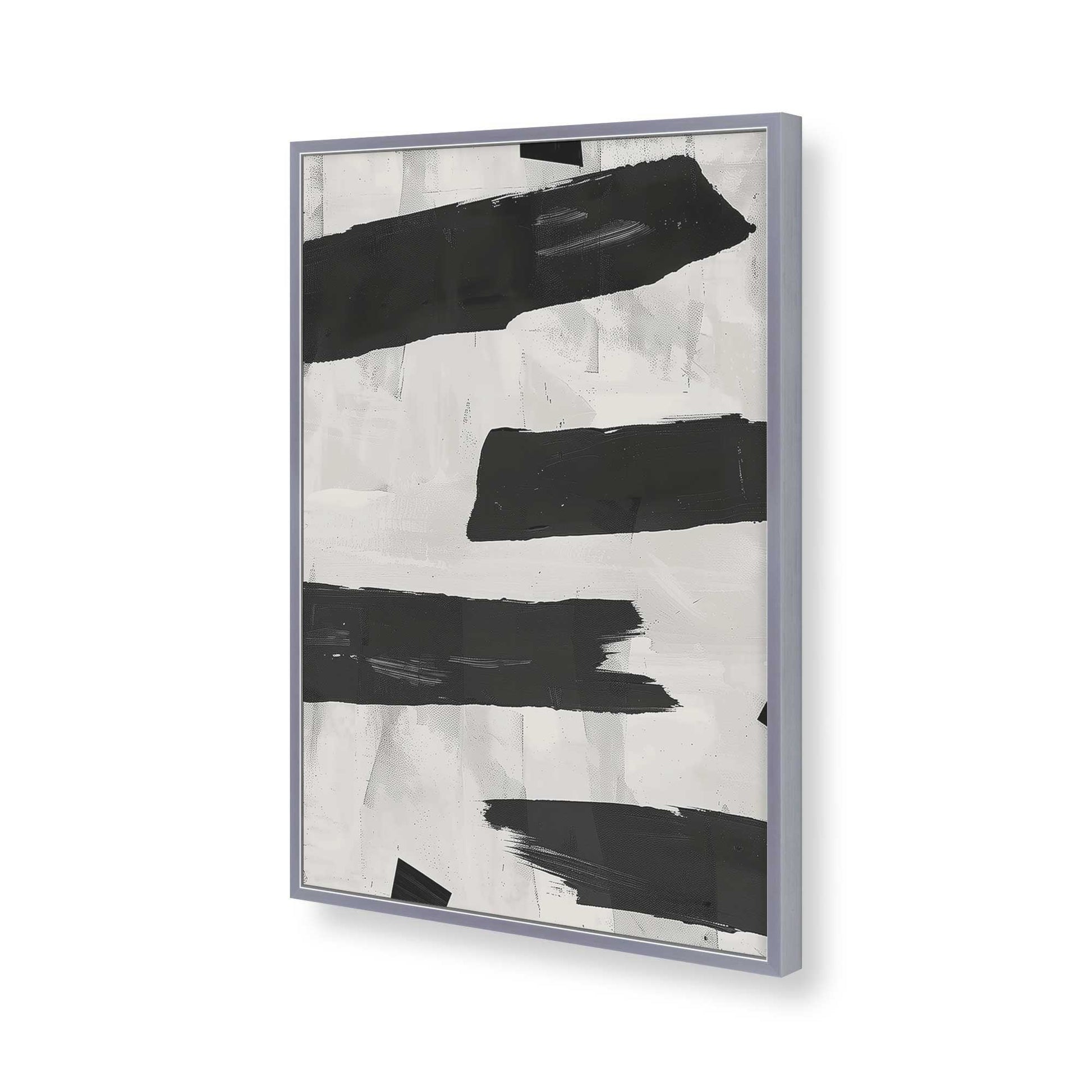 [Color:Polished Chrome], Picture of art in a Polished Chrome frame of the corner