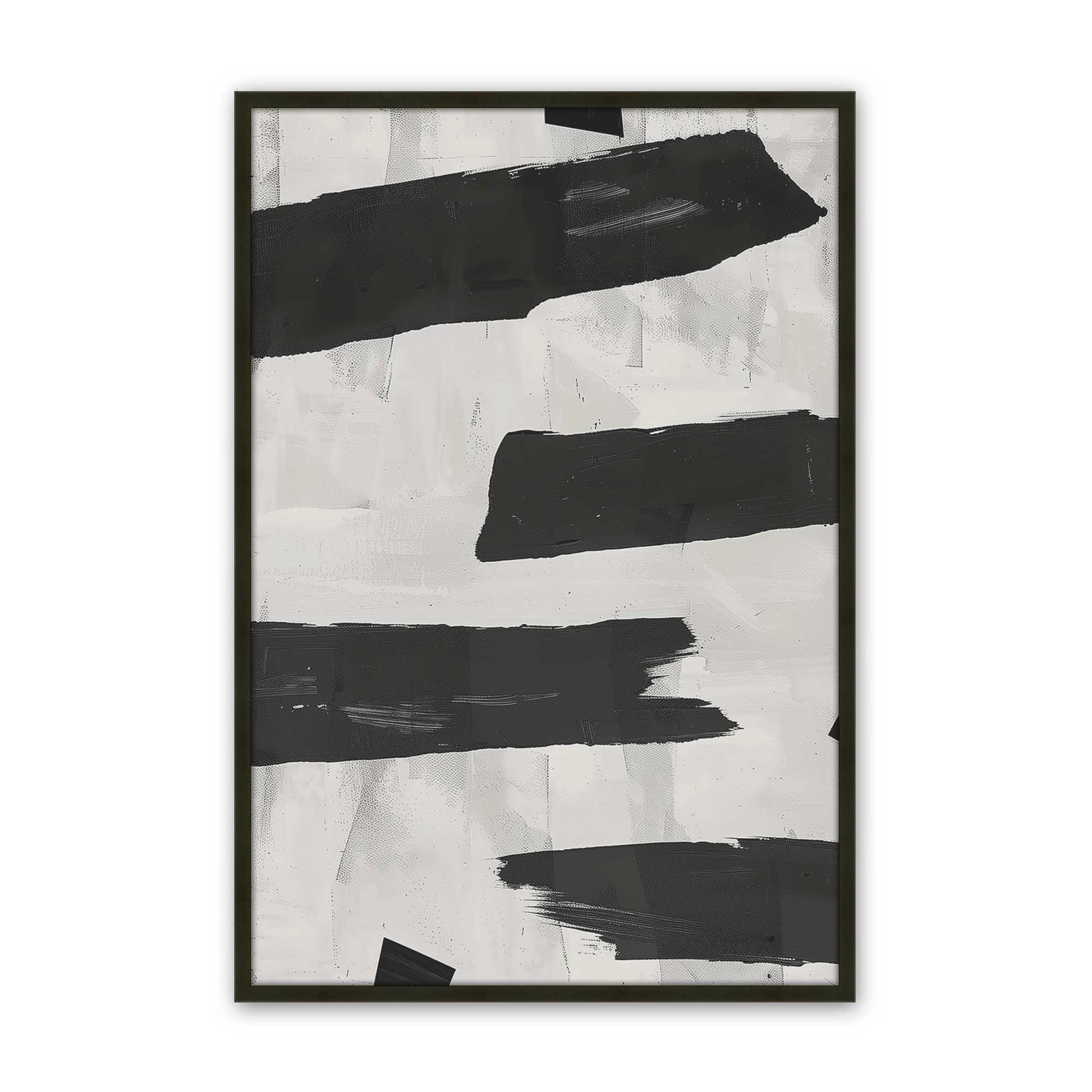[Color:Satin Black], Picture of art in a Satin Black frame