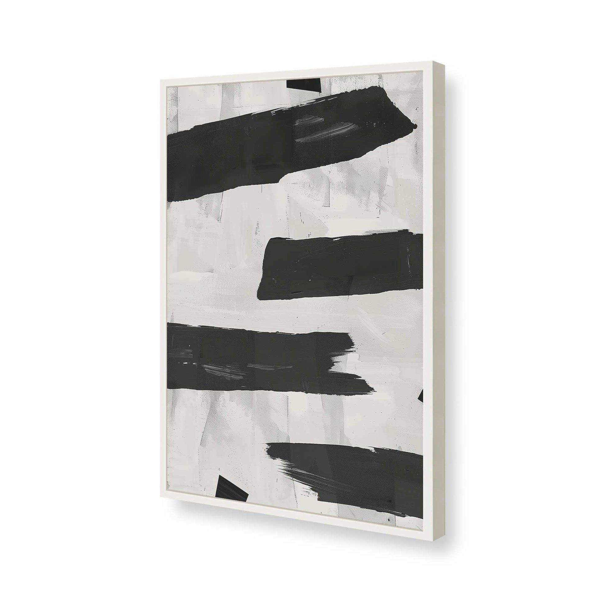 [Color:Opaque White], Picture of art in a Opaque White frame of the corner