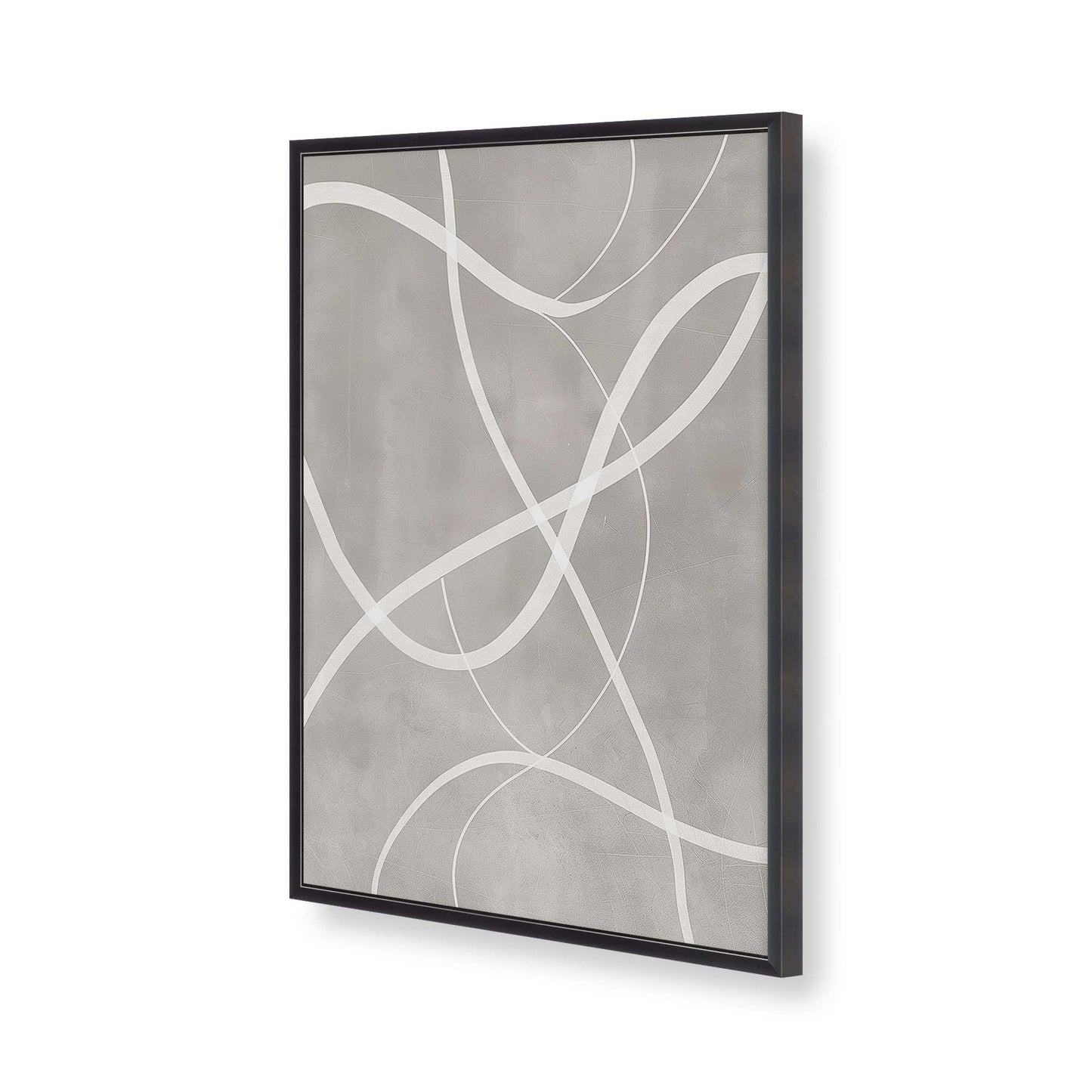 [Color:Weathered Zinc], Picture of art in a Weathered Zinc frame of the corner