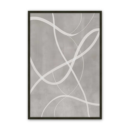 [Color:Satin Black], Picture of art in a Satin Black frame