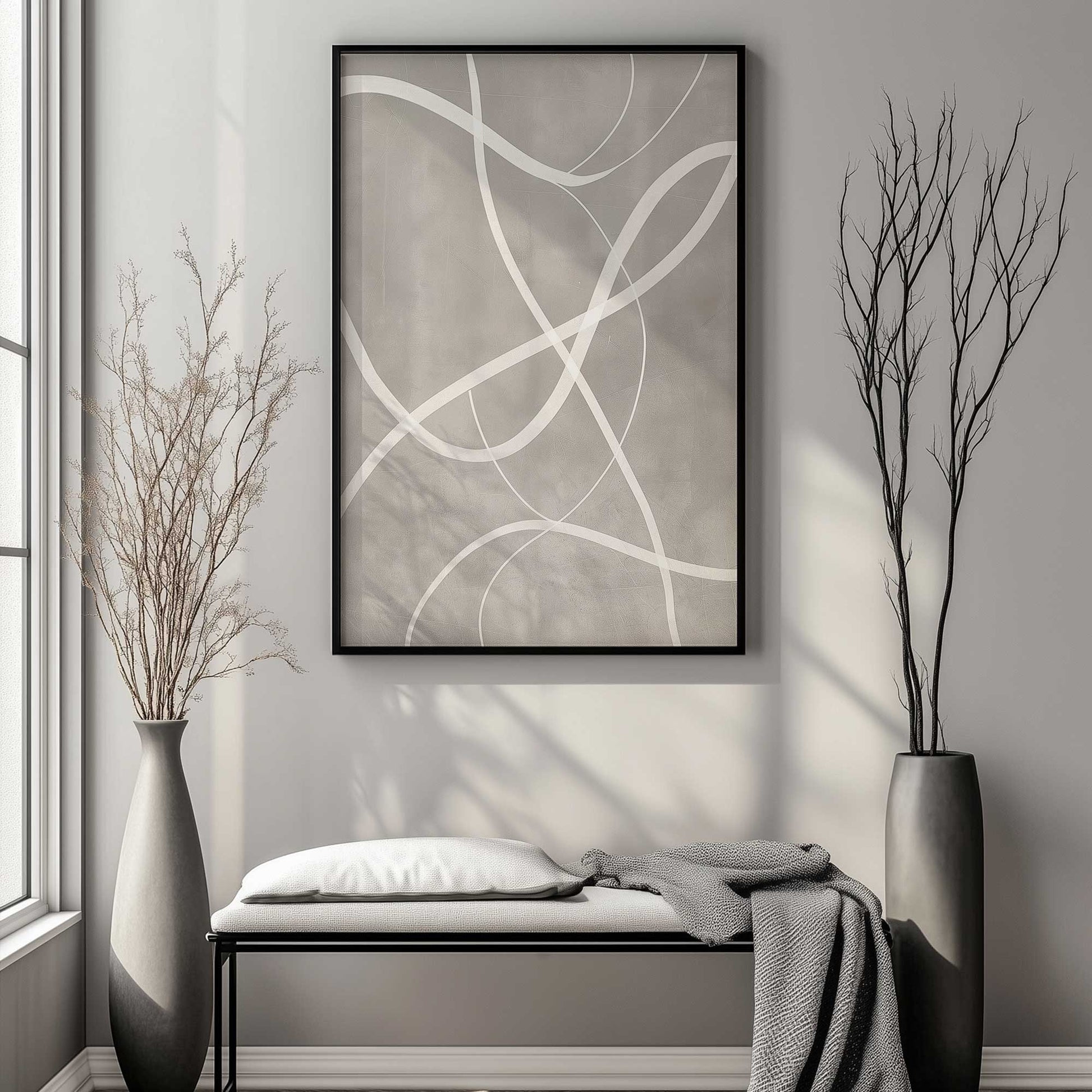 Picture of art in a room