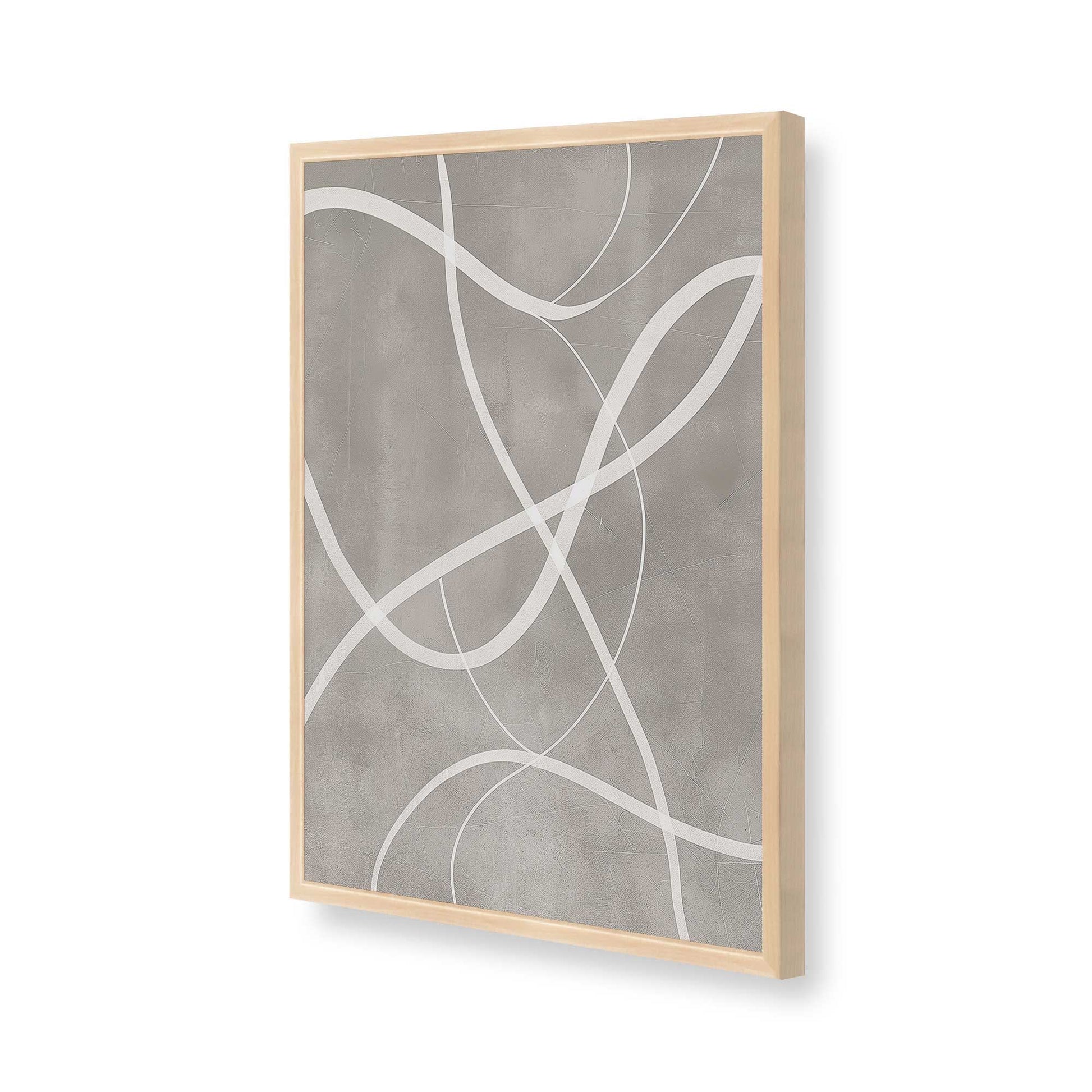 [Color:Raw Maple], Picture of art in a Raw Maple frame of the corner