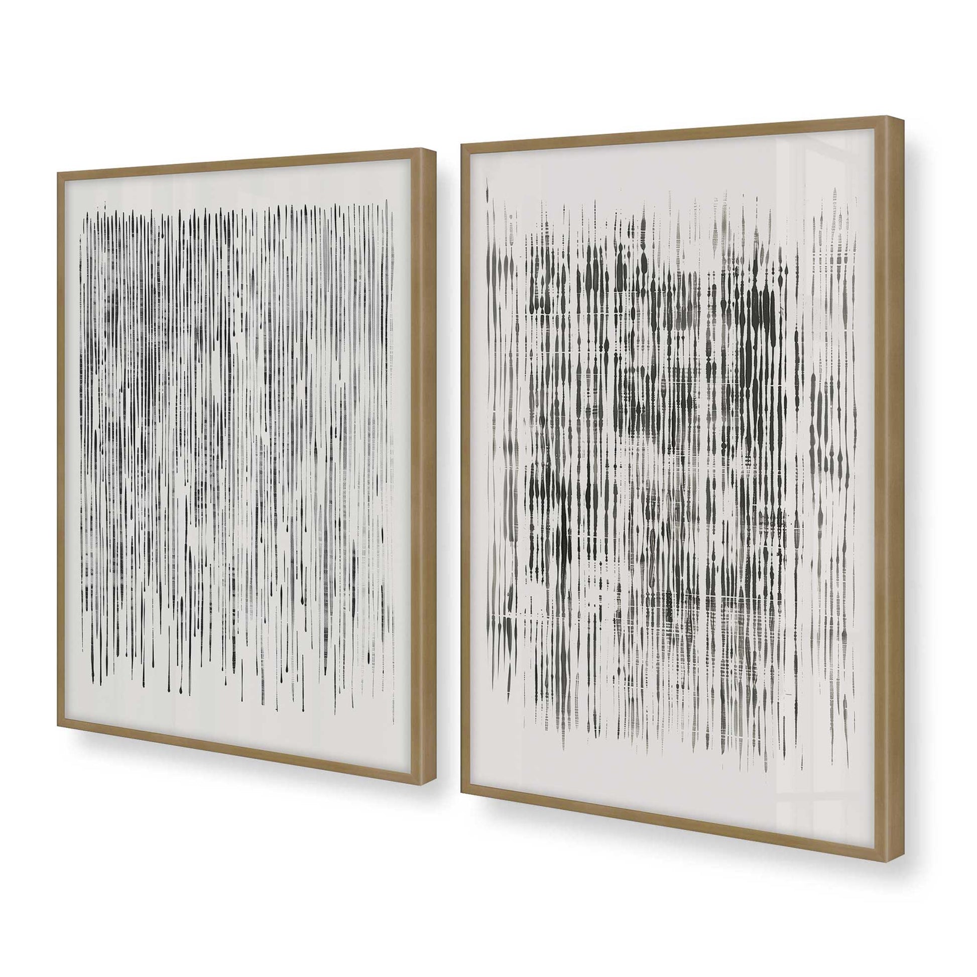 [Color:Weathered Zinc], Picture of art in a Weathered Zinc frame at an angle
