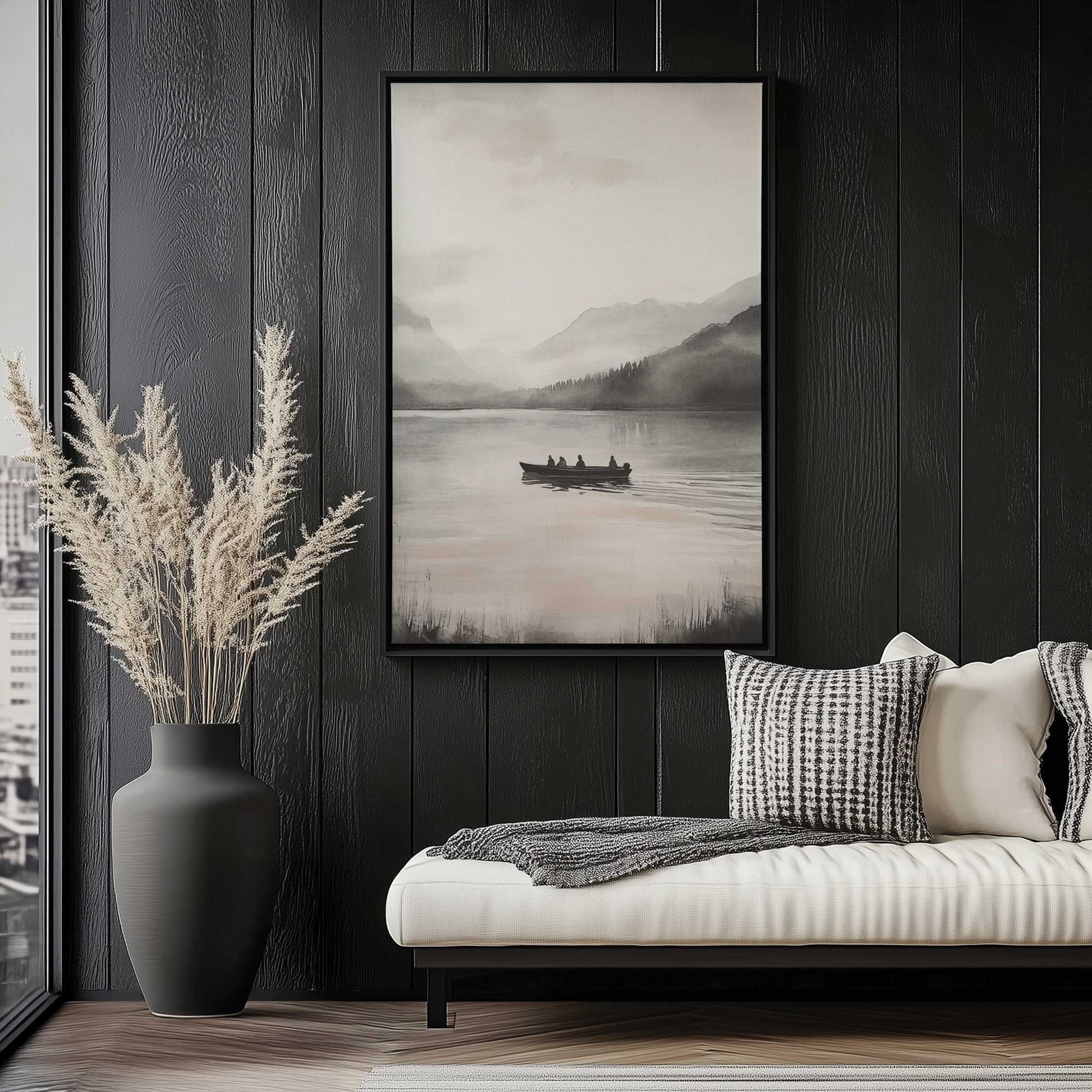 Picture of art in a room
