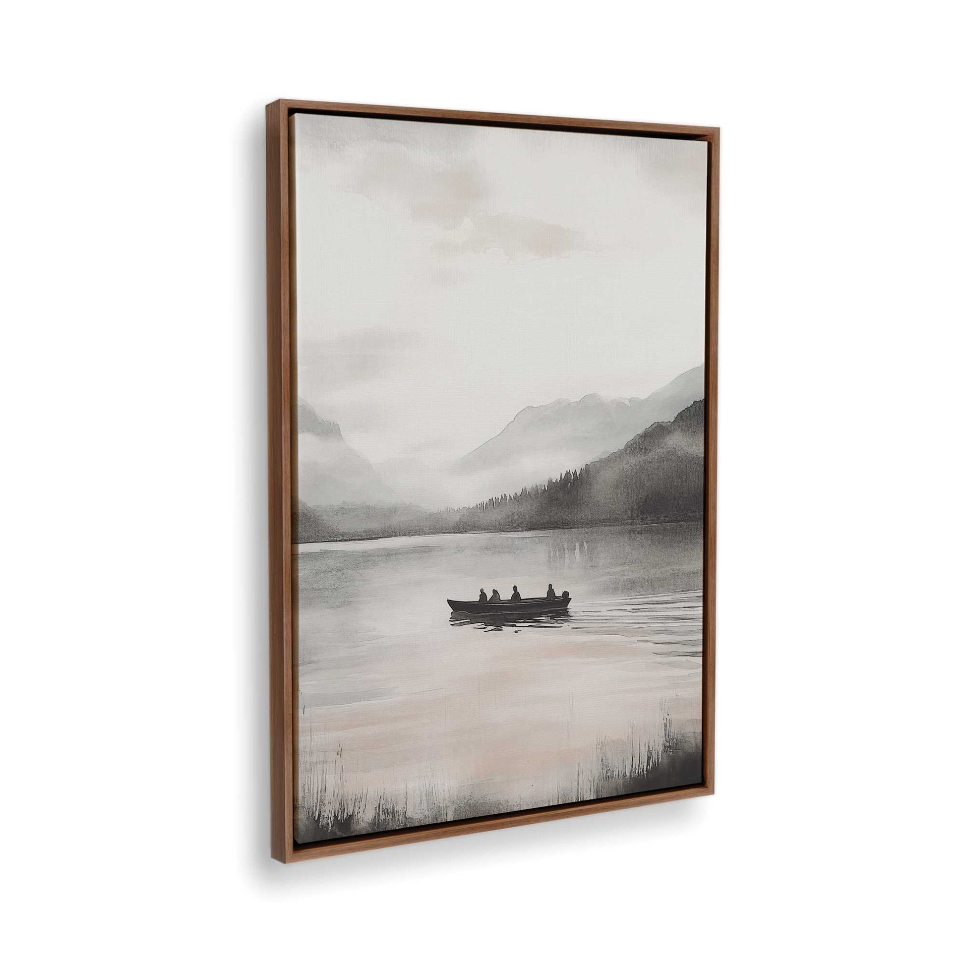 [Color:Walnut], Picture of the corner of the art