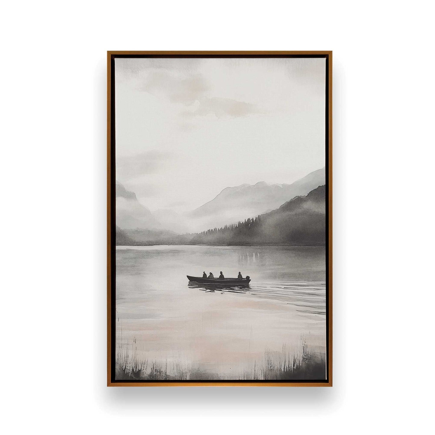 [Color:Polished Gold], Picture of art in a Polished Gold frame