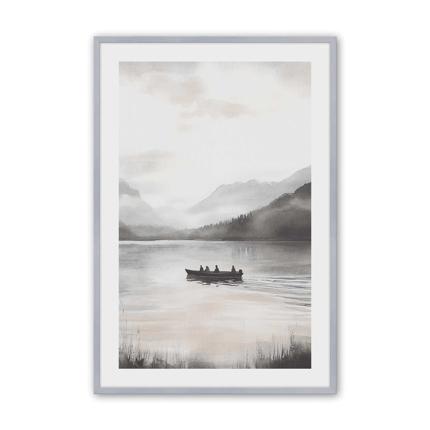 [Color:Polished Chrome], Picture of art in a Polished Chrome frame