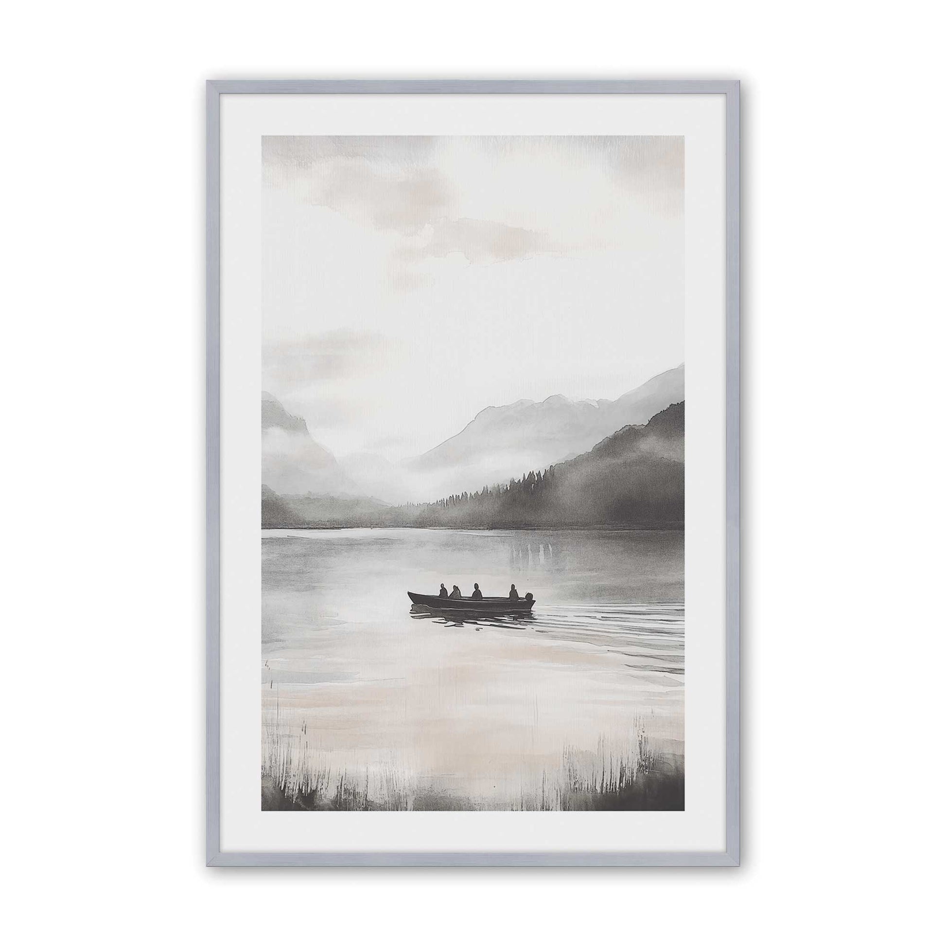 [Color:Polished Chrome], Picture of art in a Polished Chrome frame