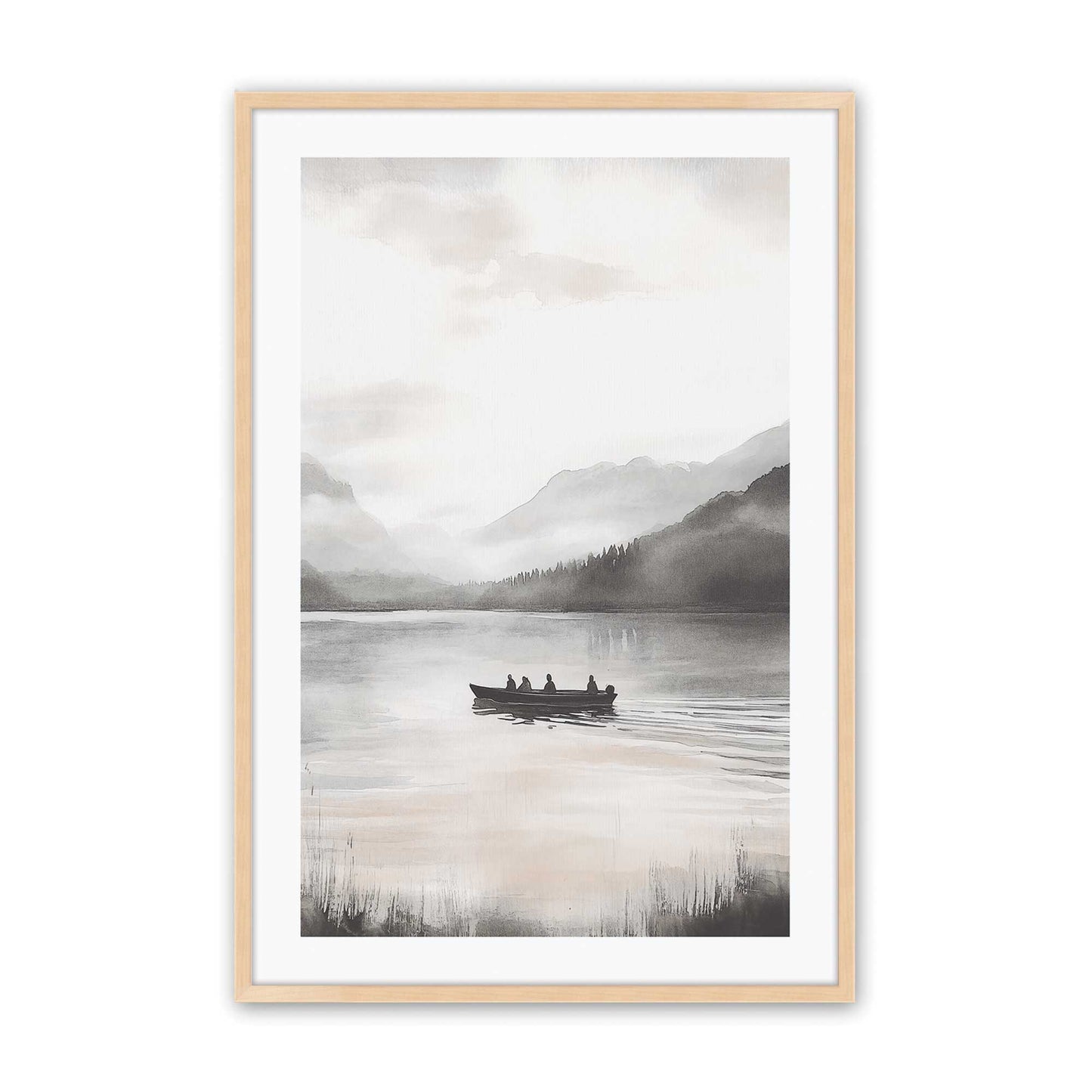 [Color:Raw Maple], Picture of art in a Raw Maple frame