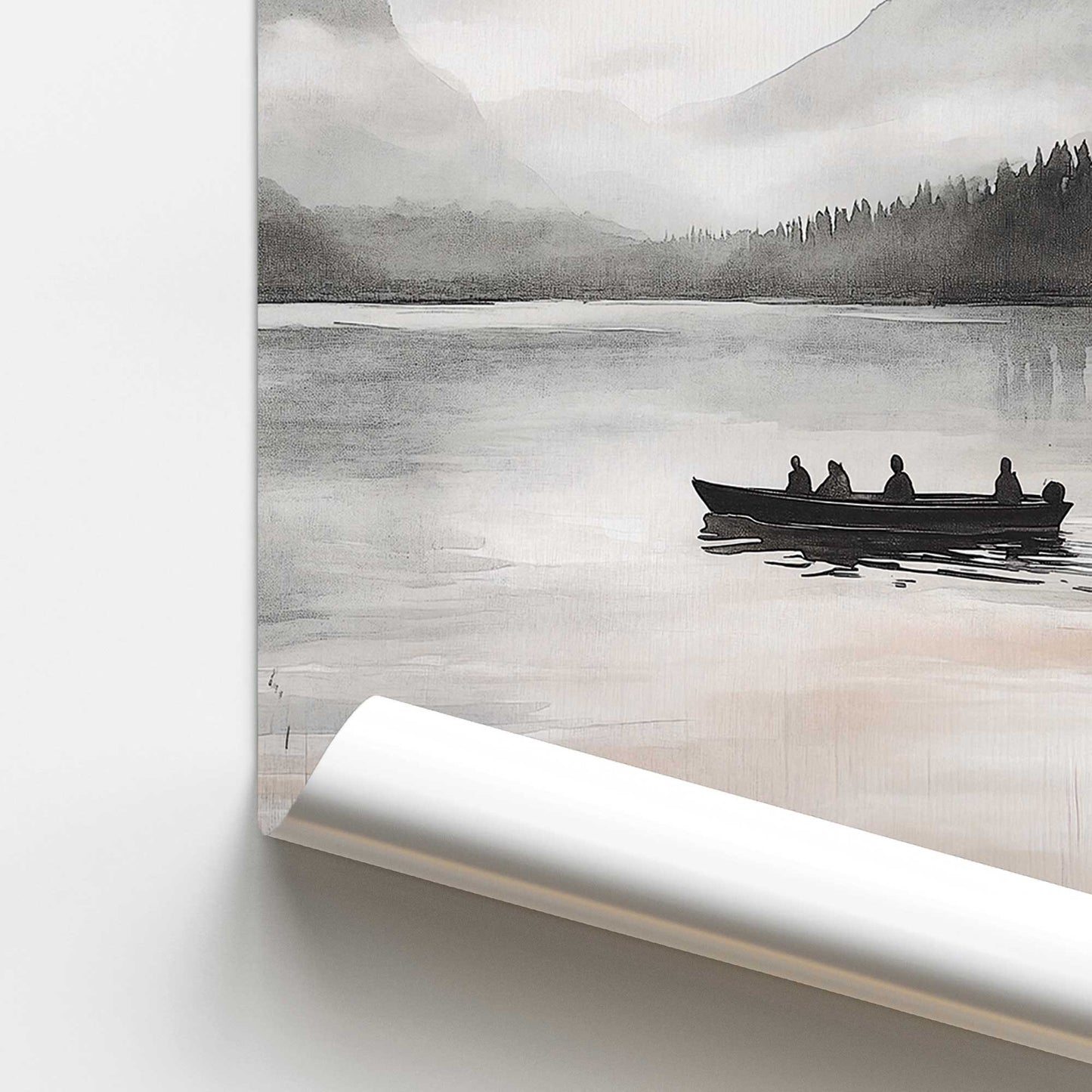 [Color:Rolled Print], Picture of close up of art