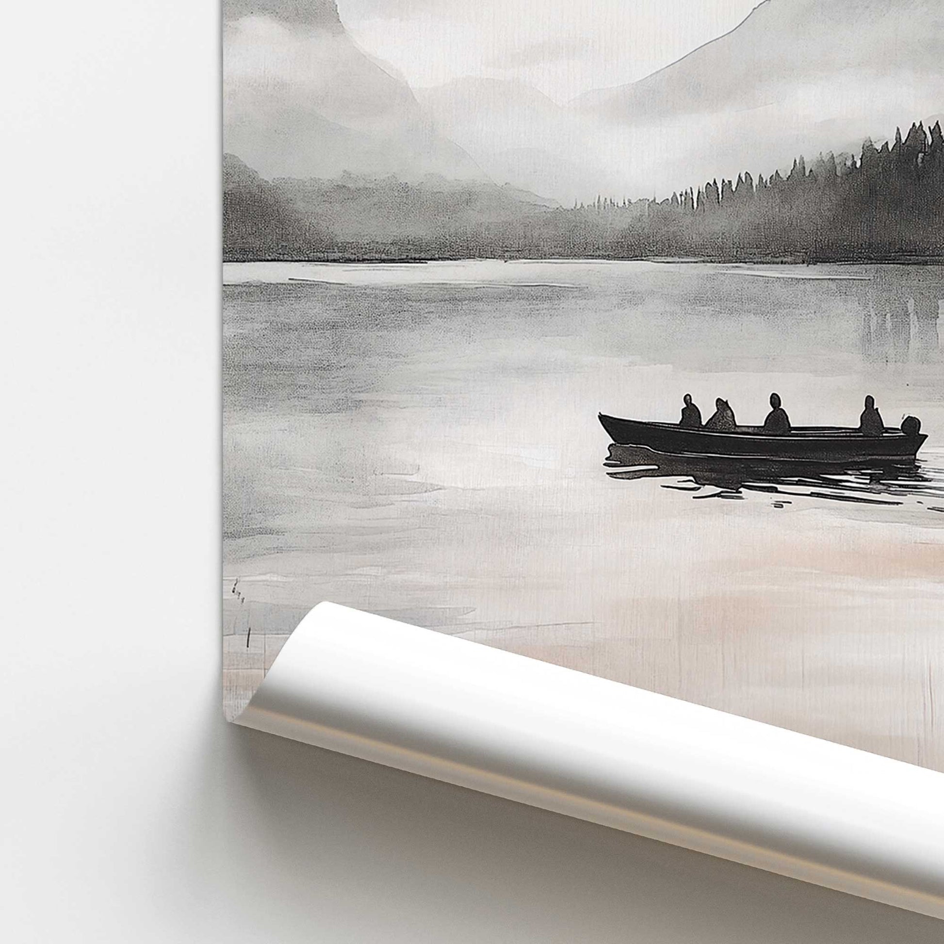 [Color:Rolled Print], Picture of close up of art