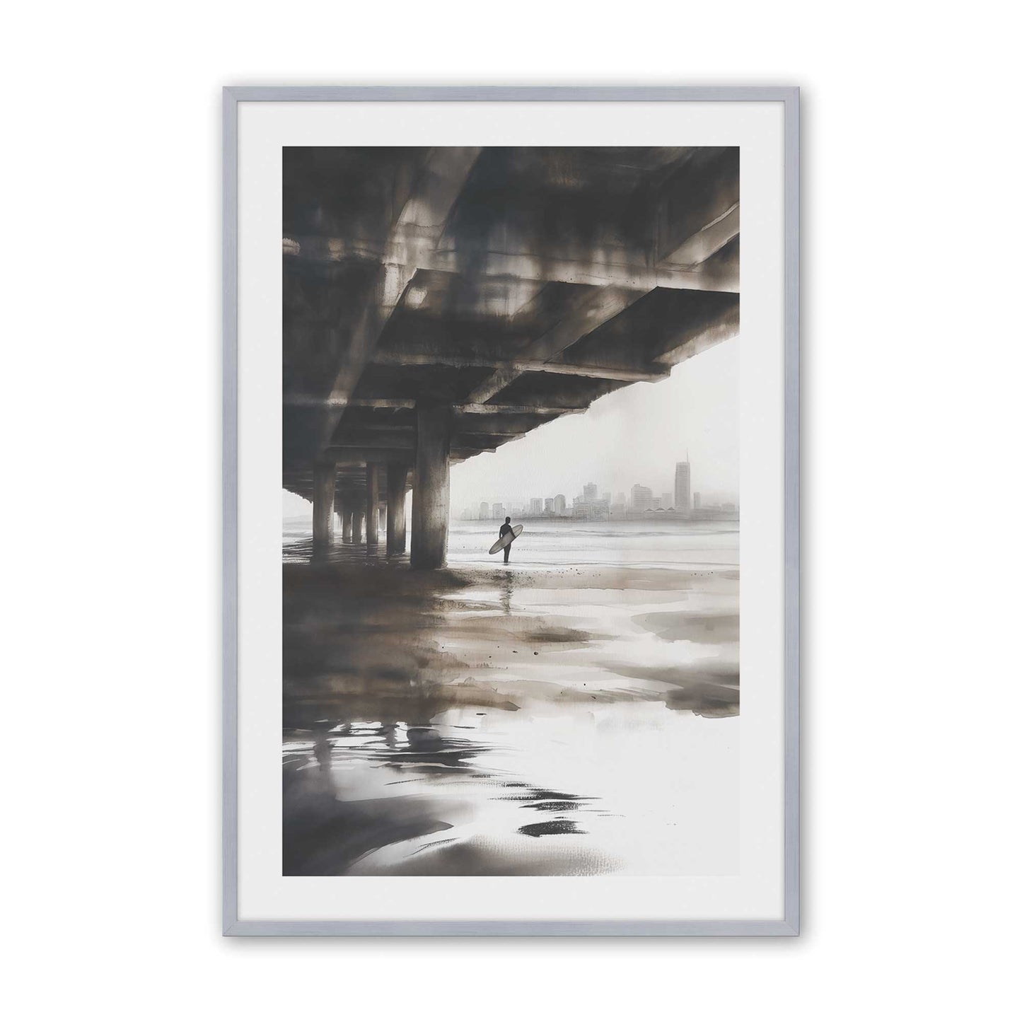 [Color:Polished Chrome], Picture of art in a Polished Chrome frame