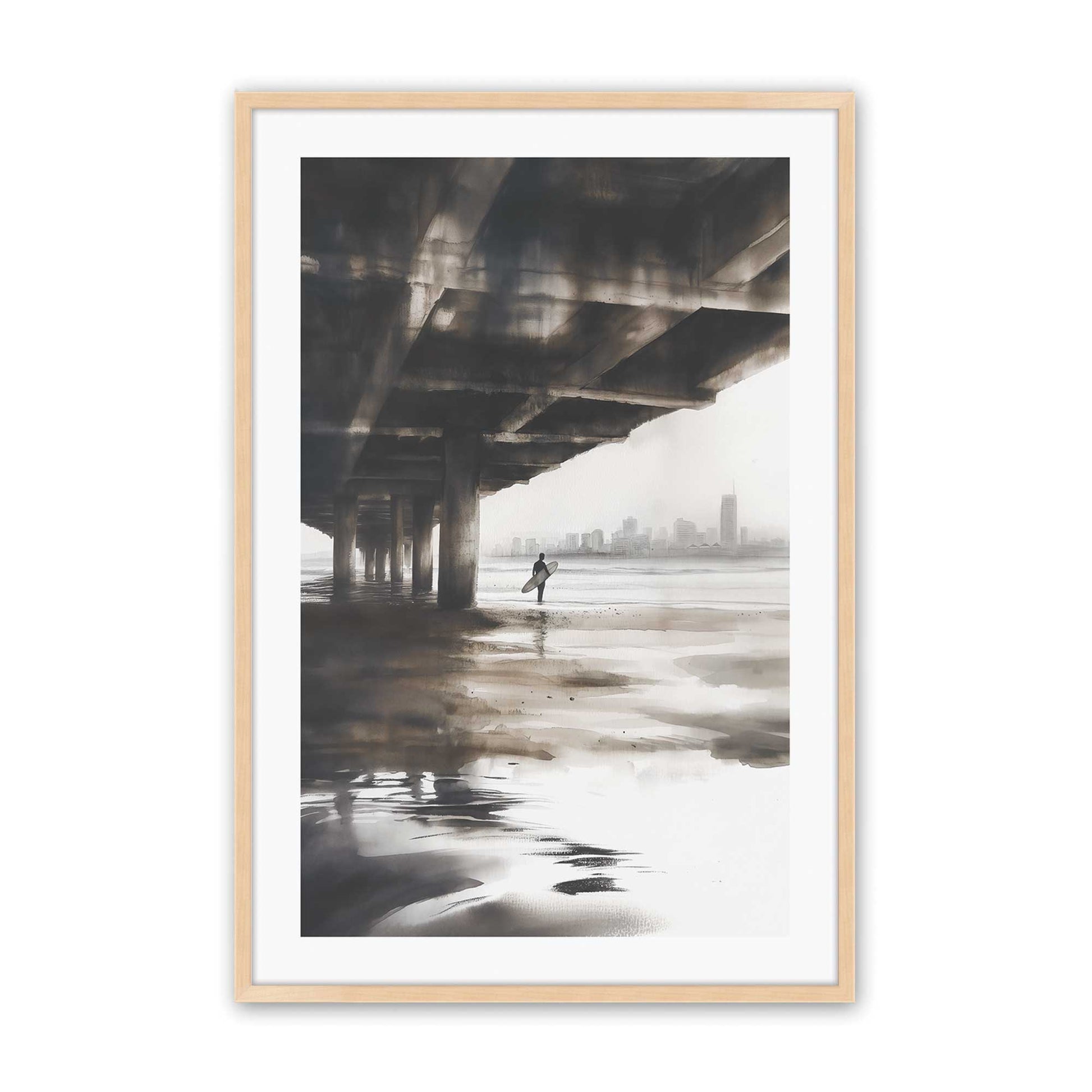 [Color:Raw Maple], Picture of art in a Raw Maple frame