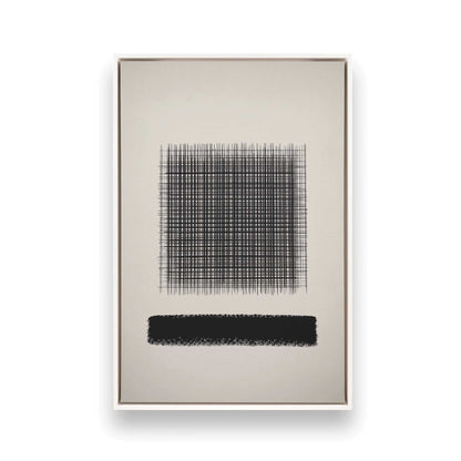 [Color:Opaque White], Picture of art in a White frame
