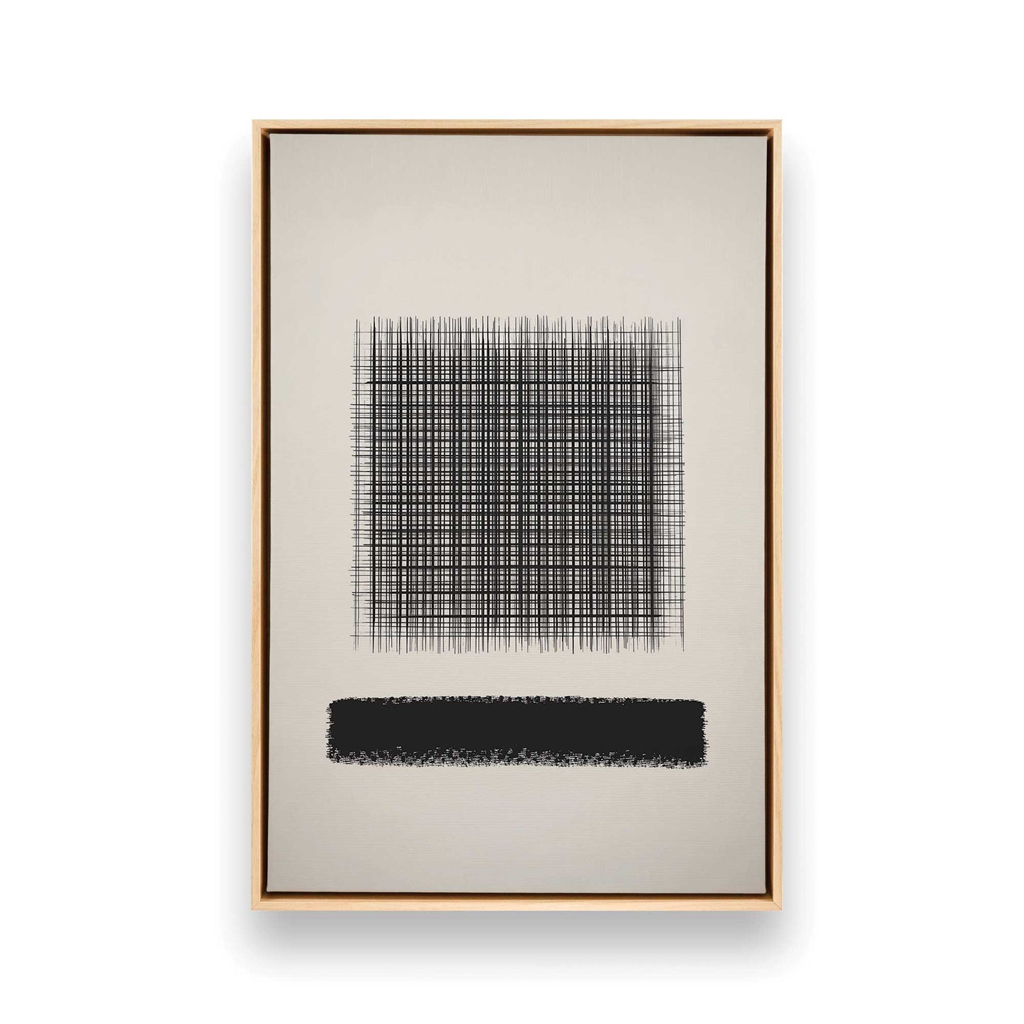 [Color:American Maple], Picture of art in a American Maple frame