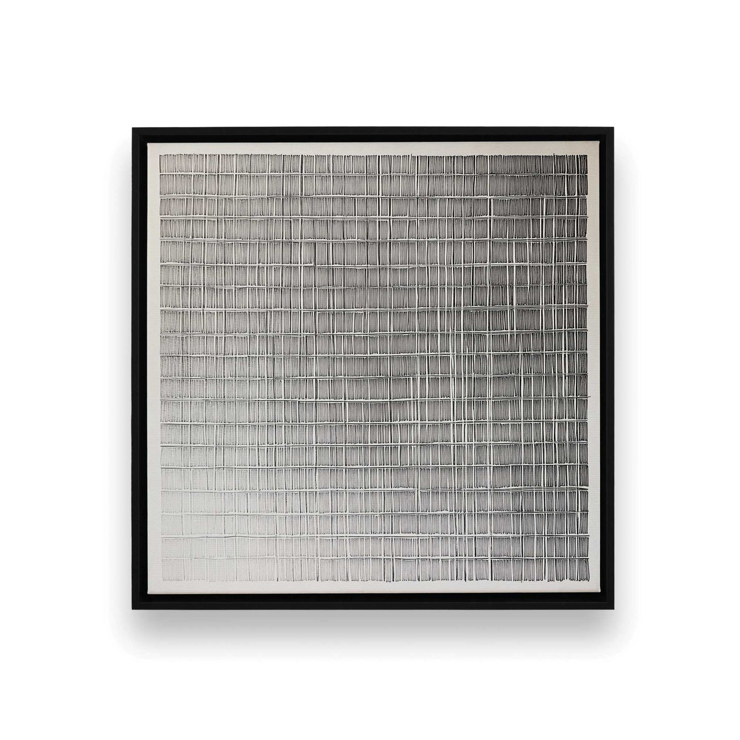[Color:Satin Black], Picture of art in a Satin Black frame