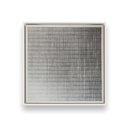 [Color:Opaque White], Picture of art in a White frame