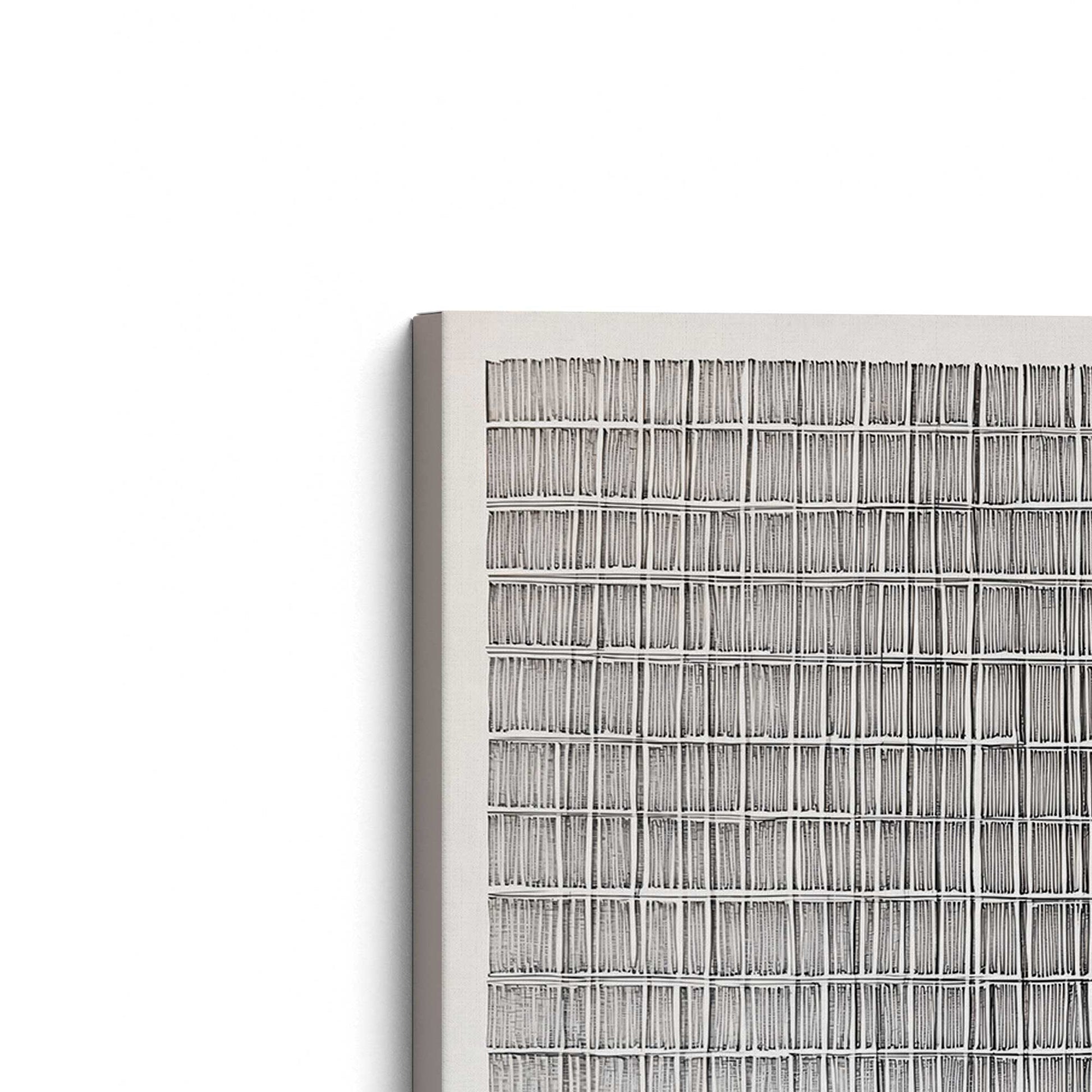 [Color:Stretched Canvas], Picture of the corner of the art