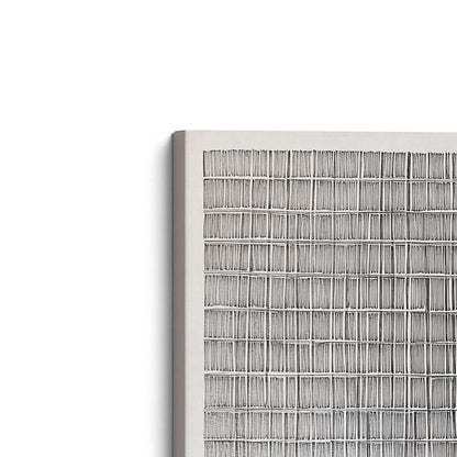 [Color:Stretched Canvas], Picture of the corner of the art