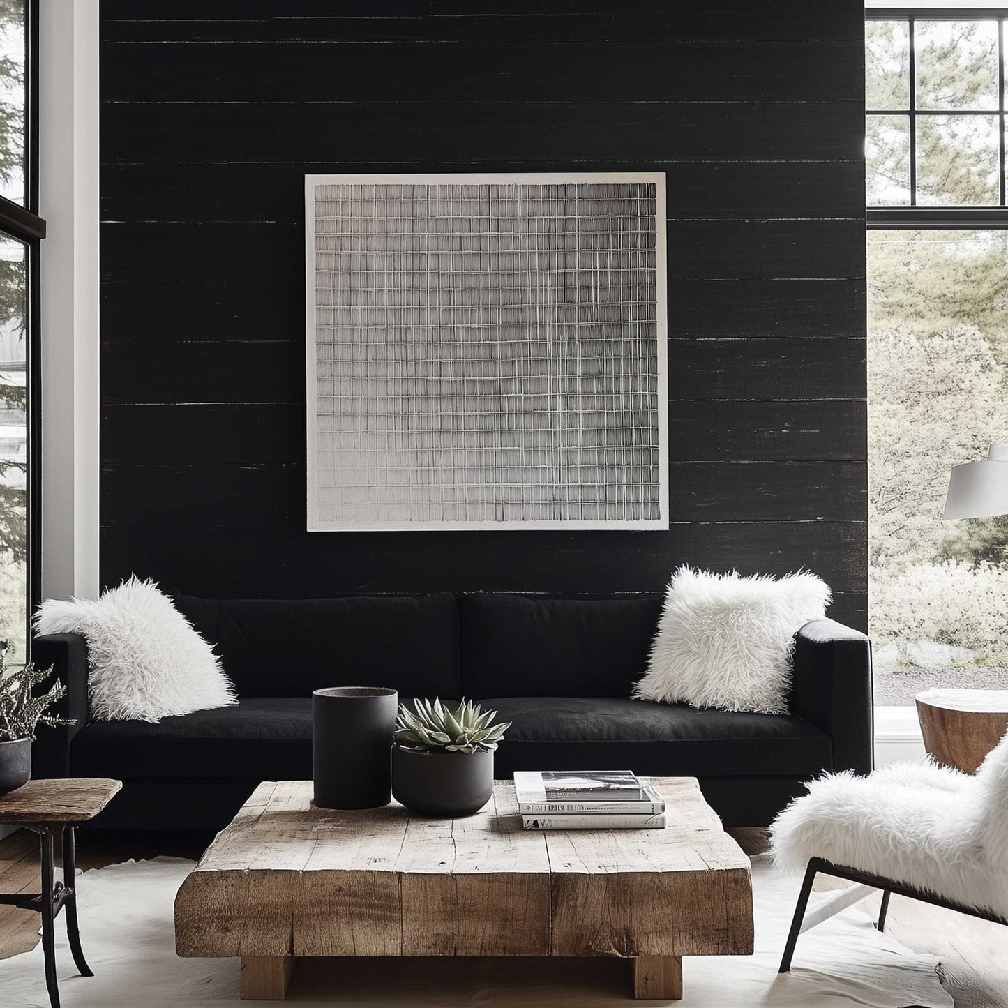 Picture of art in a room